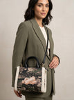 Borsa Pashbag 20129 Mini Marge scroll camouflage e ecofur