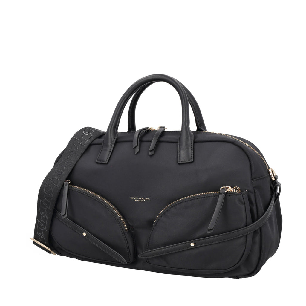 Borsa Tosca blu TF26EB361 bauletto big Central park in nylon