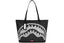 BORSA SPRAYGROUND 9346 SHOPPER BLACK AND WHITE DRIP SHARK