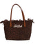 Borsa Saint Barth  fringe dark  Leopard mid CBMF001 00588L