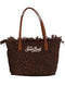 Borsa Saint Barth  fringe dark  Leopard mid CBMF001 00588L
