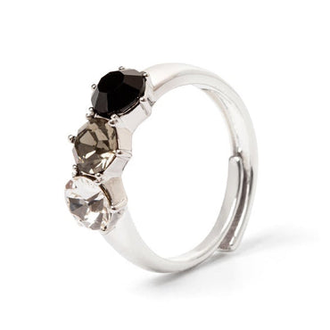 Anello Sodini 912808P a tre cristalli