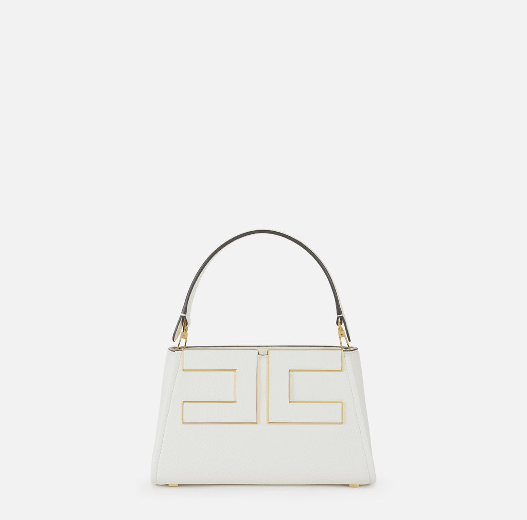 Borse Elisabetta Franchi BS07A66E2 con maxi logo a tracolla