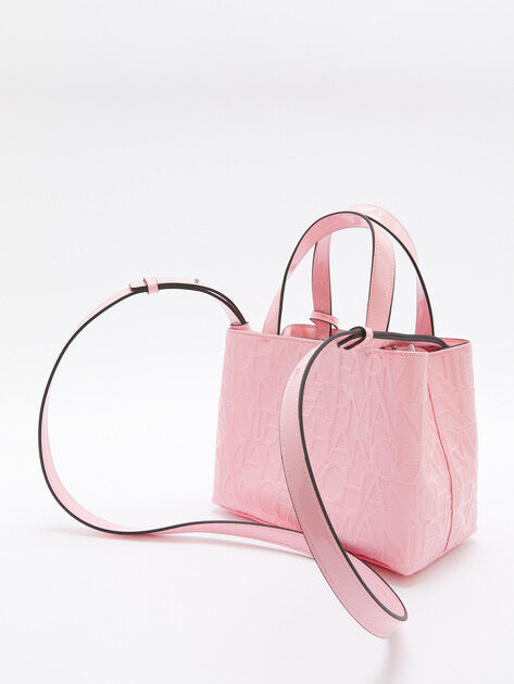 Borsa Armani Exchange art 942647 CC794 Shopping small vernice logata