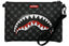 POCHETTE  SPRAYGROUND 9318 SHARKS IN PARIS WTF BUBBLY BLACK CHECK CROSSOVER