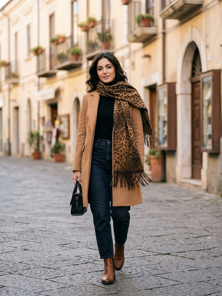 Sciarpa L’ Atelier du Sac 20757 animalier