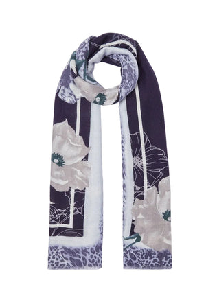 Foulard Liu-Jo 2F6065  flower e maculato