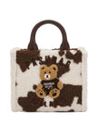 Borsa Pashbag 20173 Mini Marge shepherd Teddy ecofur cow
