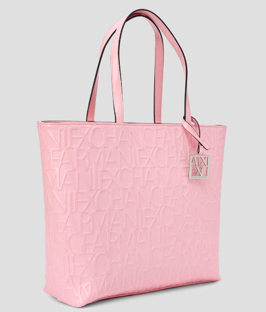Borsa Armani Exchange Art 942650 shopper logo vernice
