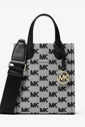Borsa Michael Kors 38S5G3GC0J a tracolla Gigi extra-small con logo jacquard