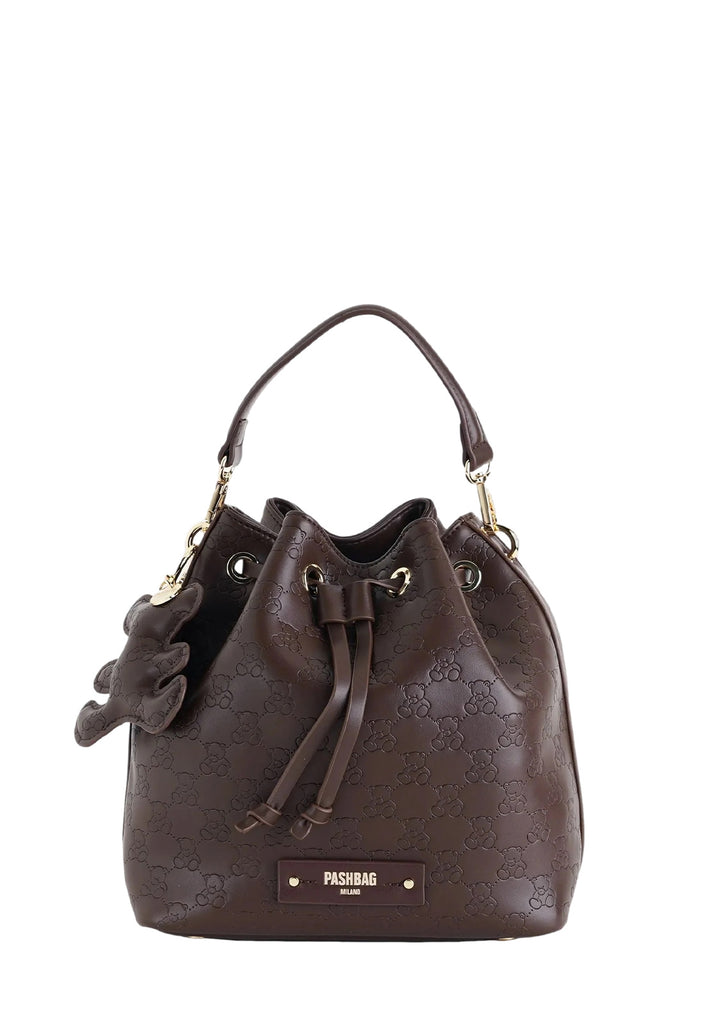 Borsa Pashbag secchiello Colin Soho Pure Teddy All-over