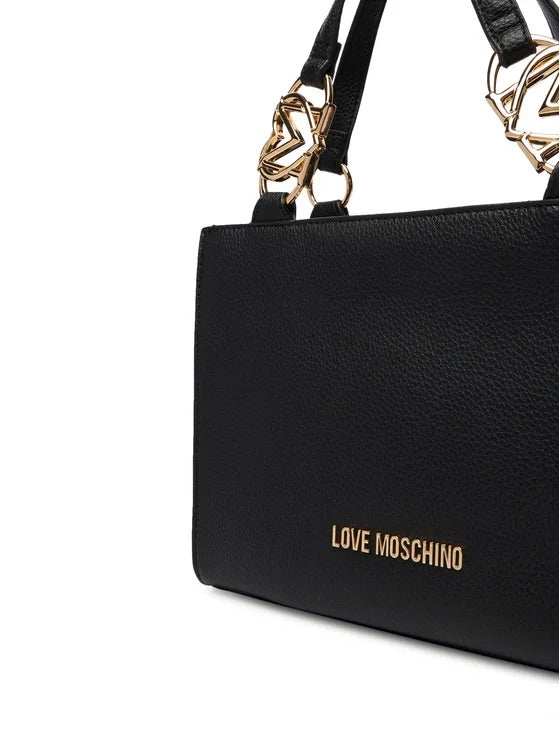 Borsa Love Moschino JC4006 Tote a mano con logo ovale