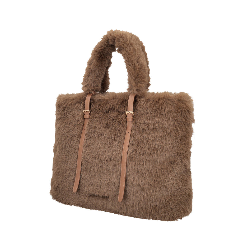 Borse Tosca blu SF2671B60 Shopping bag Cleo con manici regolabili
