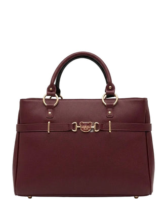 Borse Pashbag tote Big Carmel Golden in ecopelle liscia