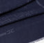 Foulard Elisabetta Franchi SC02F46E2 Kefiah blu navy con logo tono su tono