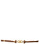 Cintura Elisabetta Franchi CT44S66E2 con nodo e logo color sigaro
