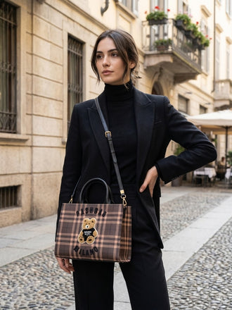 Borsa Pashbag 20134 Marge big Shepherd check