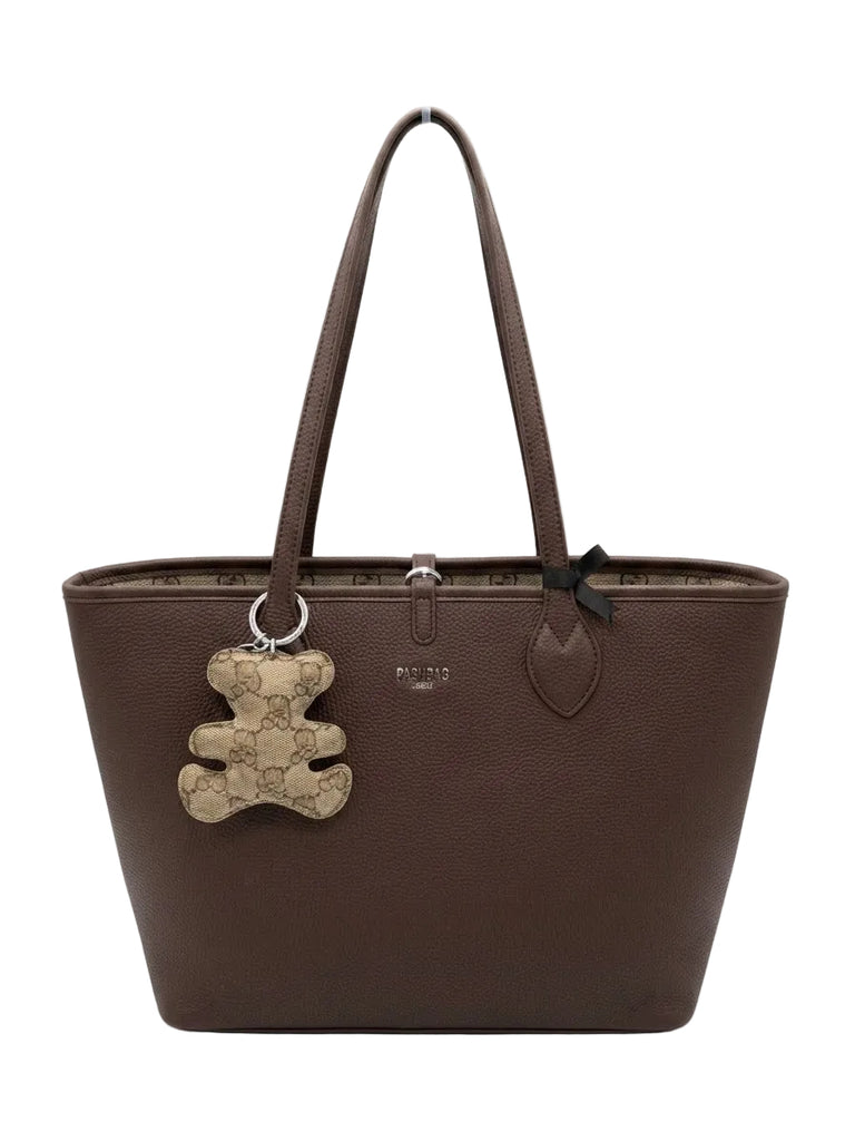 Borsa Pashbag shopper Davina soho con pochettone Teddy a tracolla