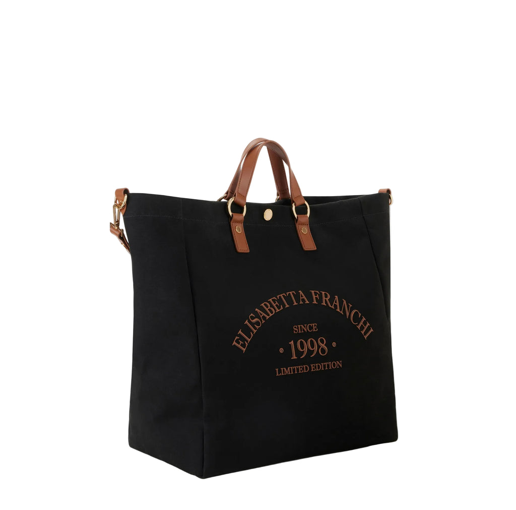 Borsa Elisabetta Franchi BS14A62E2 Tote in canvas