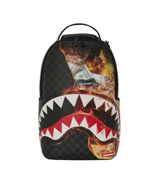 Zaino Sprayground Burnt Shark Check