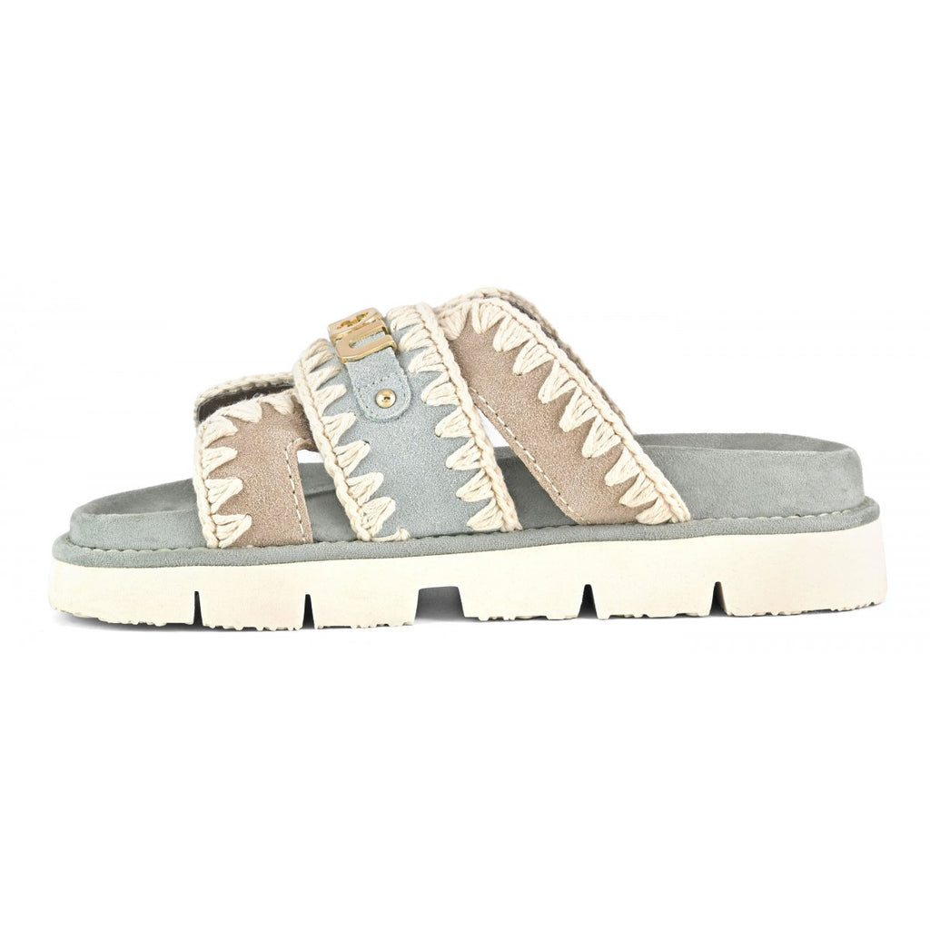 Scarpe MOU Bio Sandal Bicolor metal logo MU.SW461014A