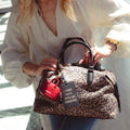 Borsa LePandorine PF267B561 Bauletto grande animalier Chicago colore maculato