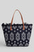 Borsa Saint Barth city bag sangallo denim dark big Fringe CBF0001 01773L