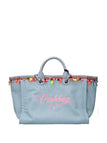 BORSA PASHBAG SHOPPER TESSUTO CANVAS BEACH