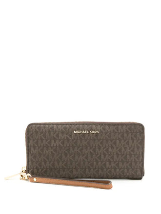 Portafoglio Michael Kors Jet Set monogram big con polsiera