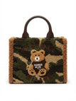 Borsa Pashbag 20175 Mini Marge shepherd Teddy camouflage ecofur
