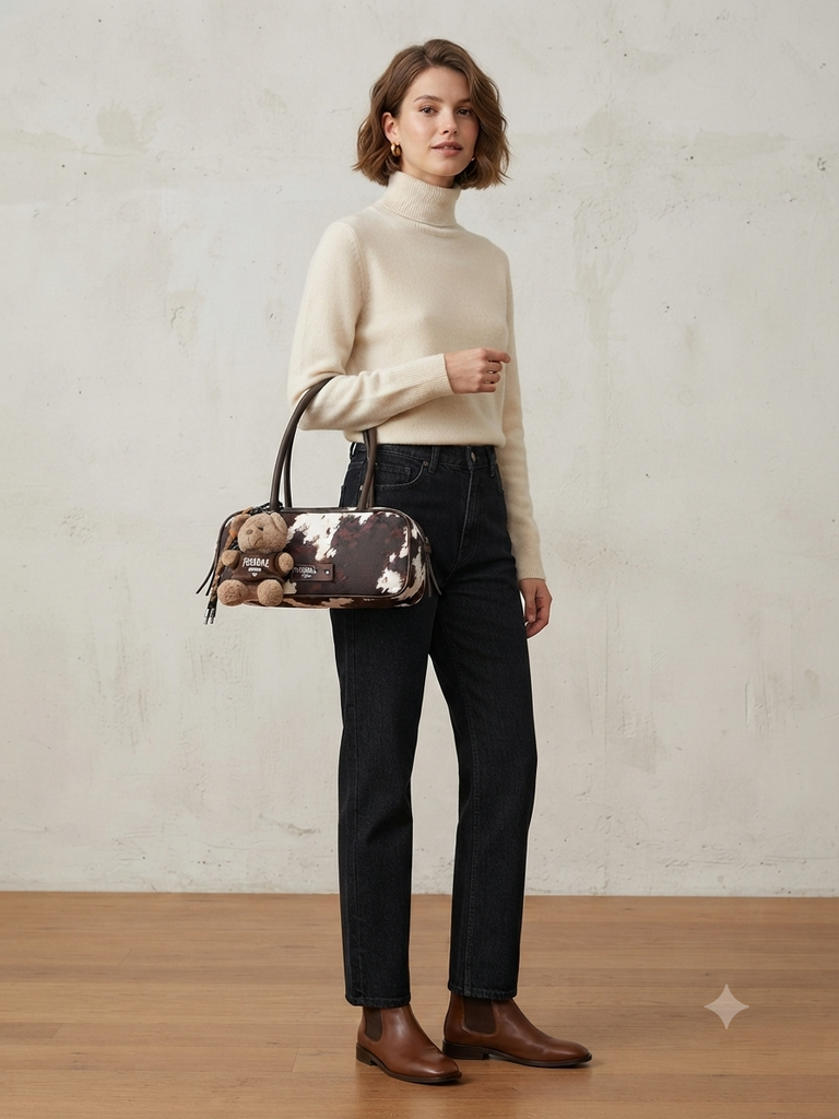 Borsa Pashbag cherry fury 20100 con charms peluche