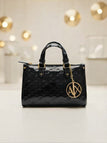 Borsa Armani Exchange XW000928 AF26968 Bauletto Small in vernice