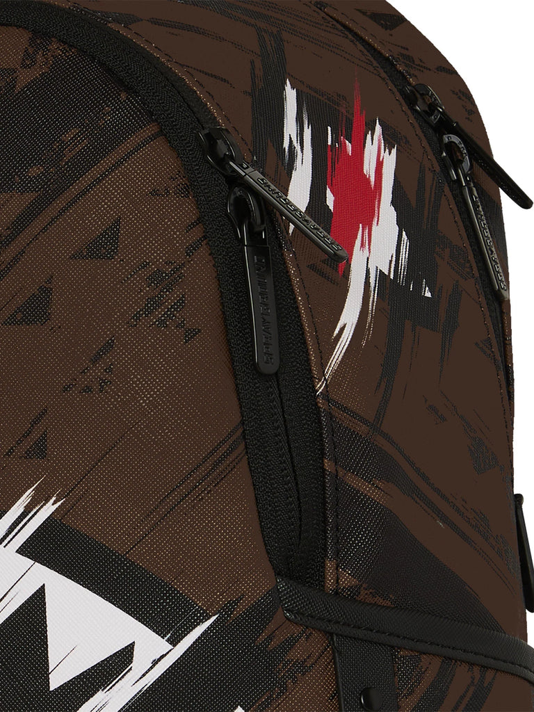 ZAINETTO SPRAYGROUND 8964 SMEARED GRUNGE SAVEGE BACKPACK