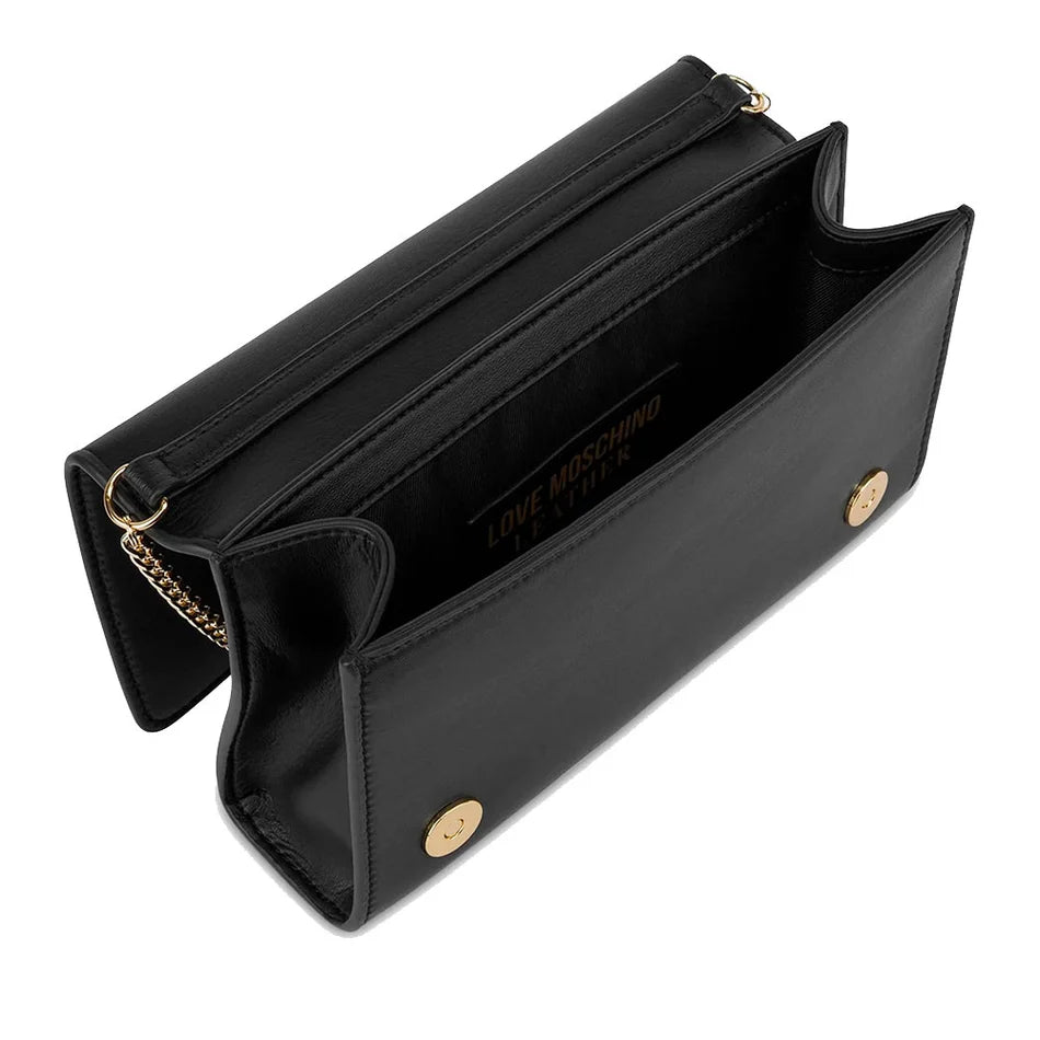 Borsa Love Moschino JC4295 clutch con Maxi cuore placcato
