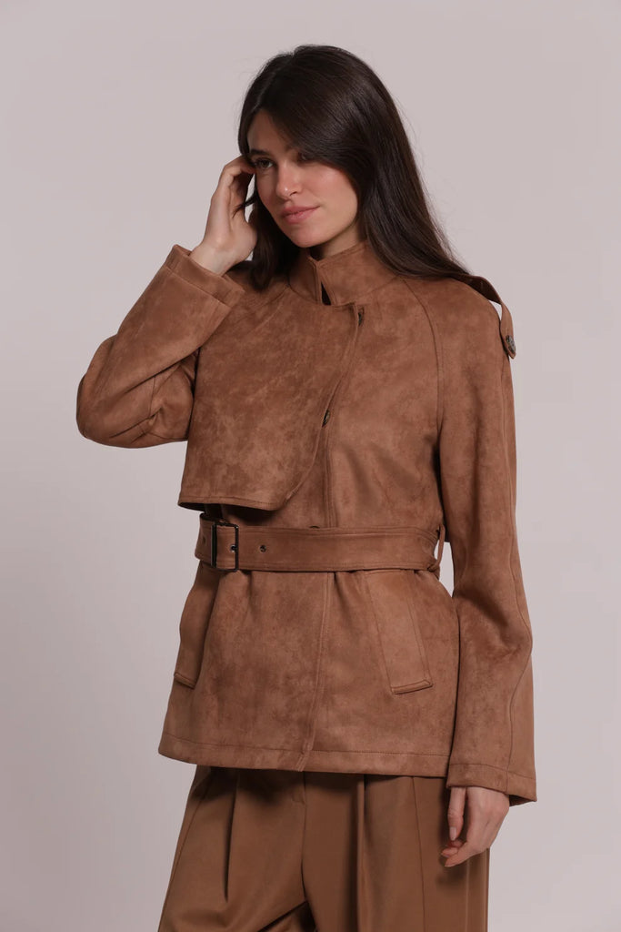 GIUBBOTTO  MIMI MUA' SIMIL CAMOSCIO