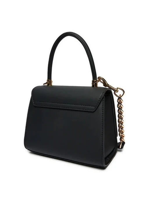 Borsa Love Moschino JC4024 Mini Bag Nera a mano con tracolla logo lettering