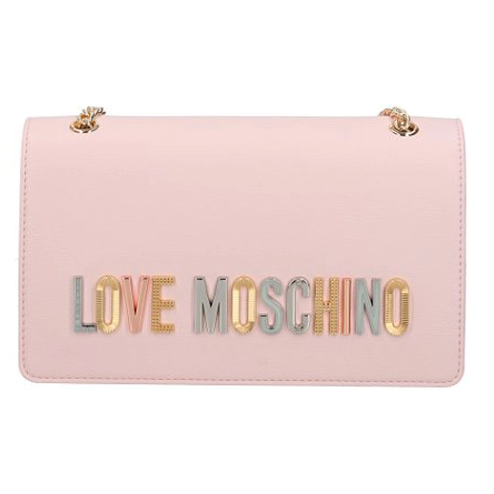 Borsa Love Moschino JC 4302 Flap Bag  Logo Lettering multicolor