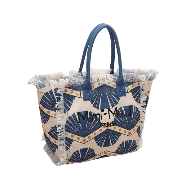 Borsa Mare Mimì Muà Shopper Grande In Fantasia Y201391