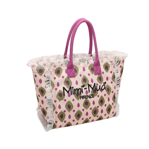 Borsa Mare Mimì Muà Shopper Grande In Fantasia Y201391