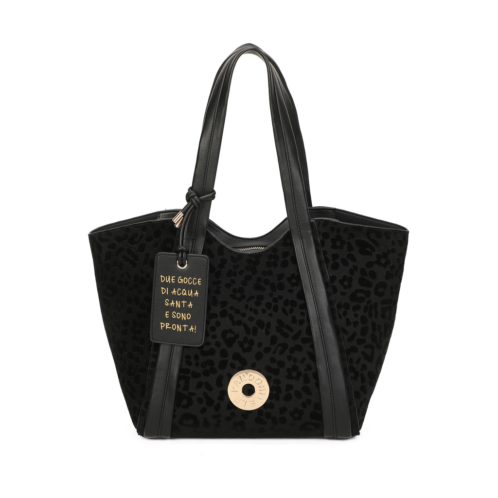 Borse Lepandorine PF2615B77 Shopper big Vicky con stampa animalier