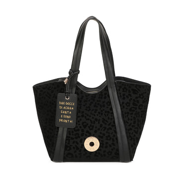 Borse Lepandorine PF2615B77 Shopper big Vicky con stampa animalier