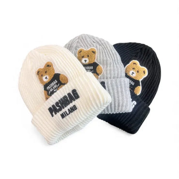 Cappello Pash Bag con risvolto Orsetto Teddy
