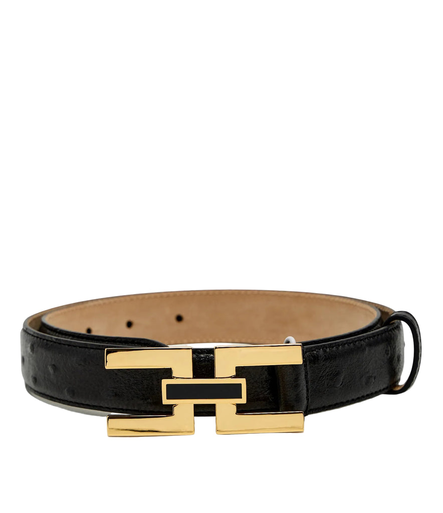 Cintura Elisabetta Franchi CT25S62E2 logo smaltato
