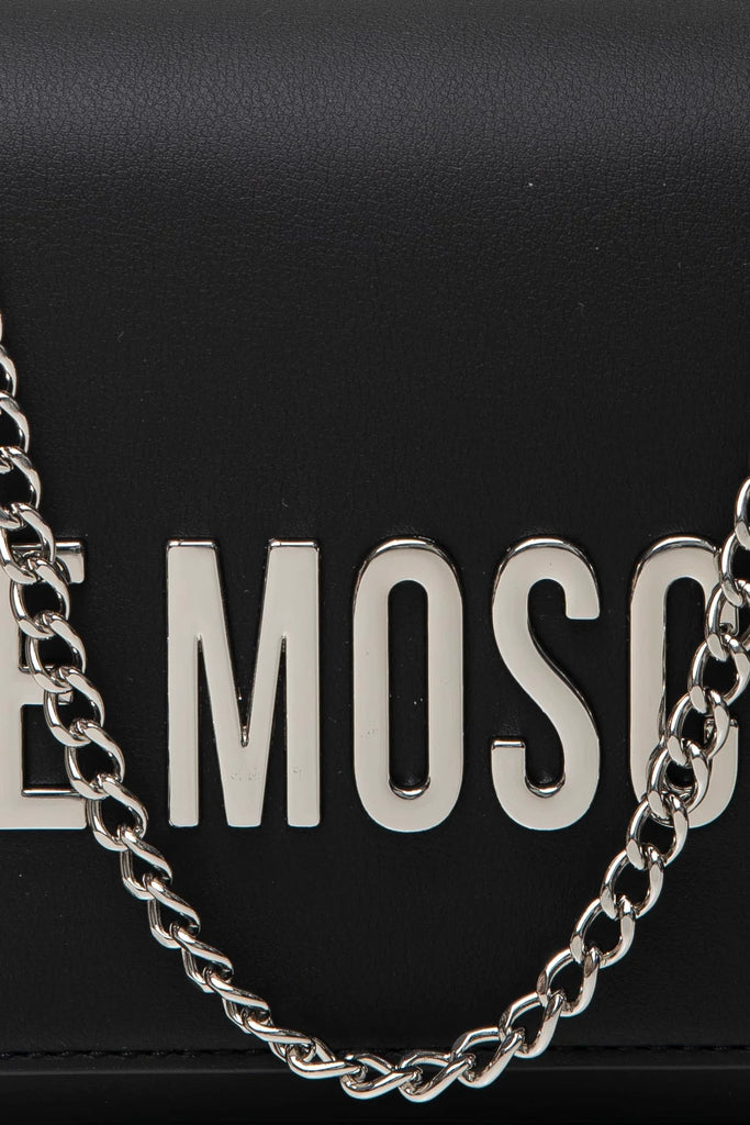 Borsa Love Moschino JC4103 PU GRS Pochette Lettering Stampatello