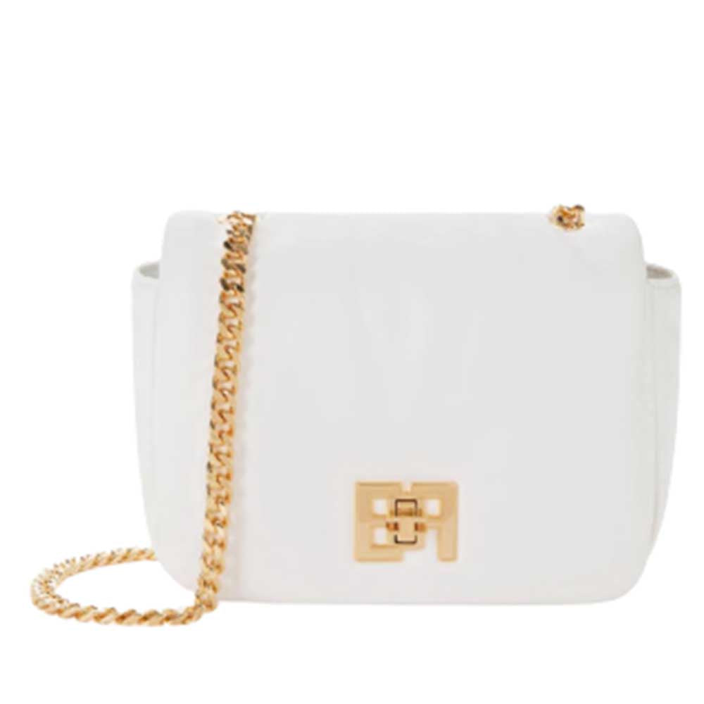 Borsa Elisabetta Franchi art BS55A37E2 pufy piccola bianca