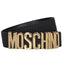 Cintura Moschino Couture art 8001 in tessuto jacquard nera