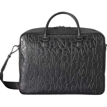 Borsa Armani Exchange art 952525 CC838 cartella lavoro nera logata