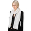 Pashmina Elisabetta Franchi art SC02F36E2 in jacquard avorio