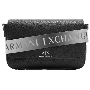 Borsa Armani Exchange art 942912 CC783 nera con tracolla in tessuto