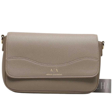 Borsa Armani Exchange art 942912 CC783 tracolla logo a fuoco